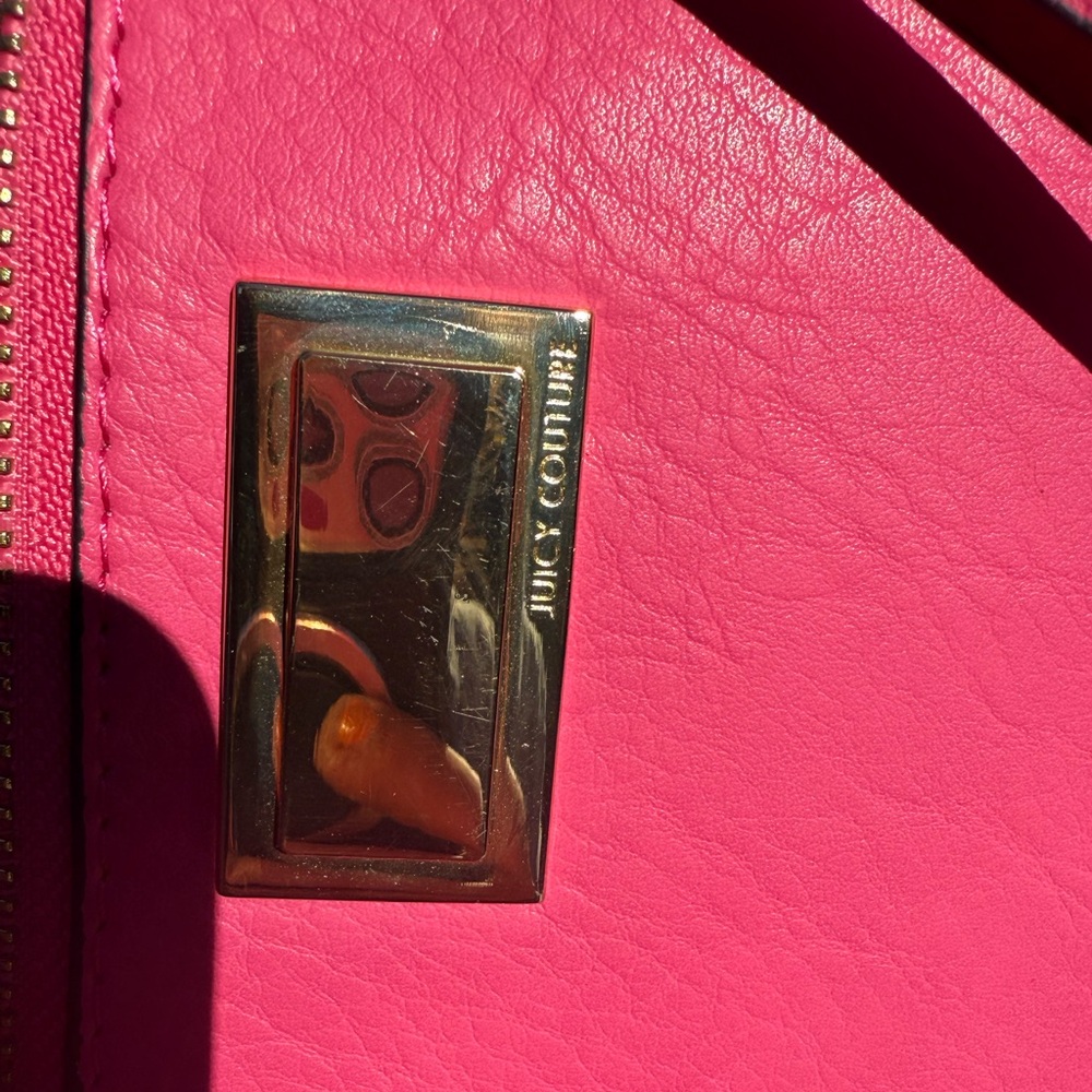 EUC! Juicy Couture Pink Vintage 2 Bags in 1 Crossbody Bag - Picture 8 of 12